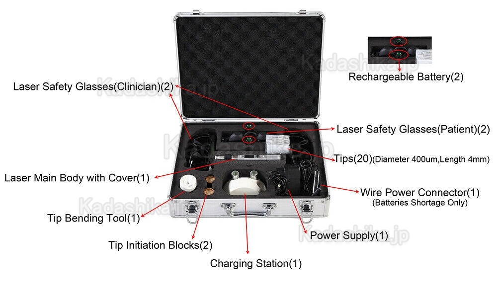 歯科用半導体レーザー 1W-4.5W 810nm