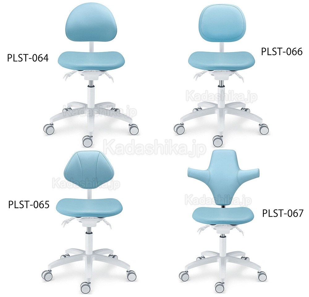 TYTC PLST-064-067 人間工学歯科用スツール (座面と背もたれの角度が調節可能)